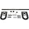 Ekena Millwork Premium Wagon Wheel Horseshoe Barn Door Hardware Set w/ 5' Track for 2 1/4" Doors, Arch Bronze GB600155H2WAB - alternate 1
